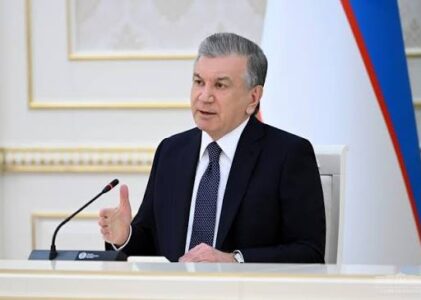 O‘zbekiston Respublikasi Prezidenti Shavkat Miromonovich Mirziyoyev Janobi Oliylariga